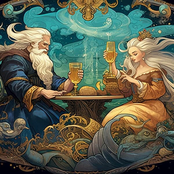 La fascinante historia de Aegir y Ran, la pareja submarina de la mitología nórdica