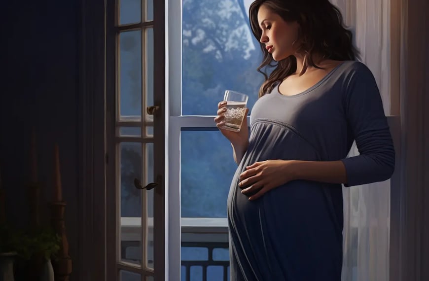 ¿Por qué es importante beber agua durante el embarazo?