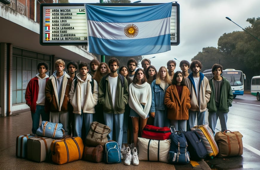 jovenes que emigran de argentina