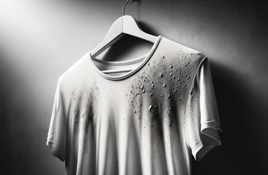 cómo evitar manchas de desodorante en camisas blancas