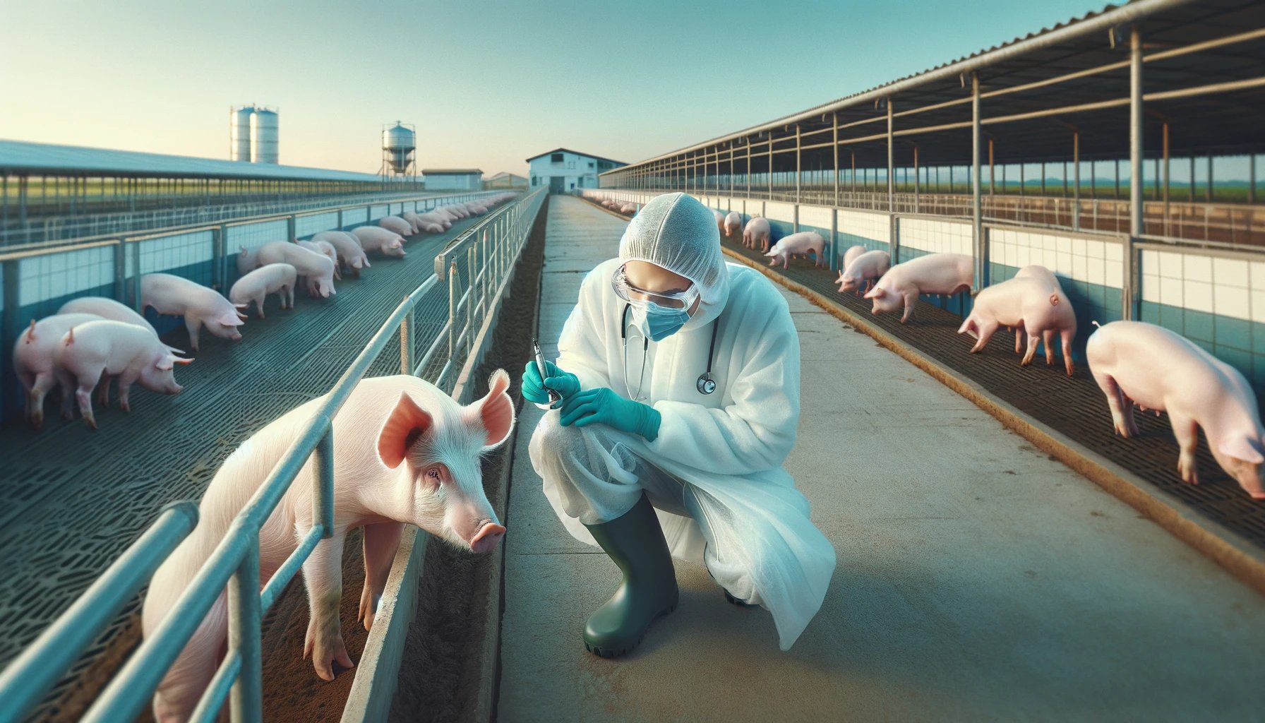 prevención de enfermedades en granjas porcinas