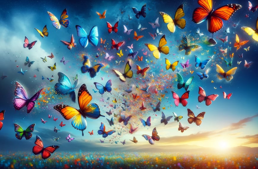 interpretación y simbolismo del sueño con mariposas