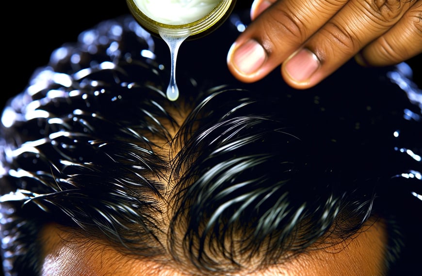 uso de aceite para remover chicle del cabello