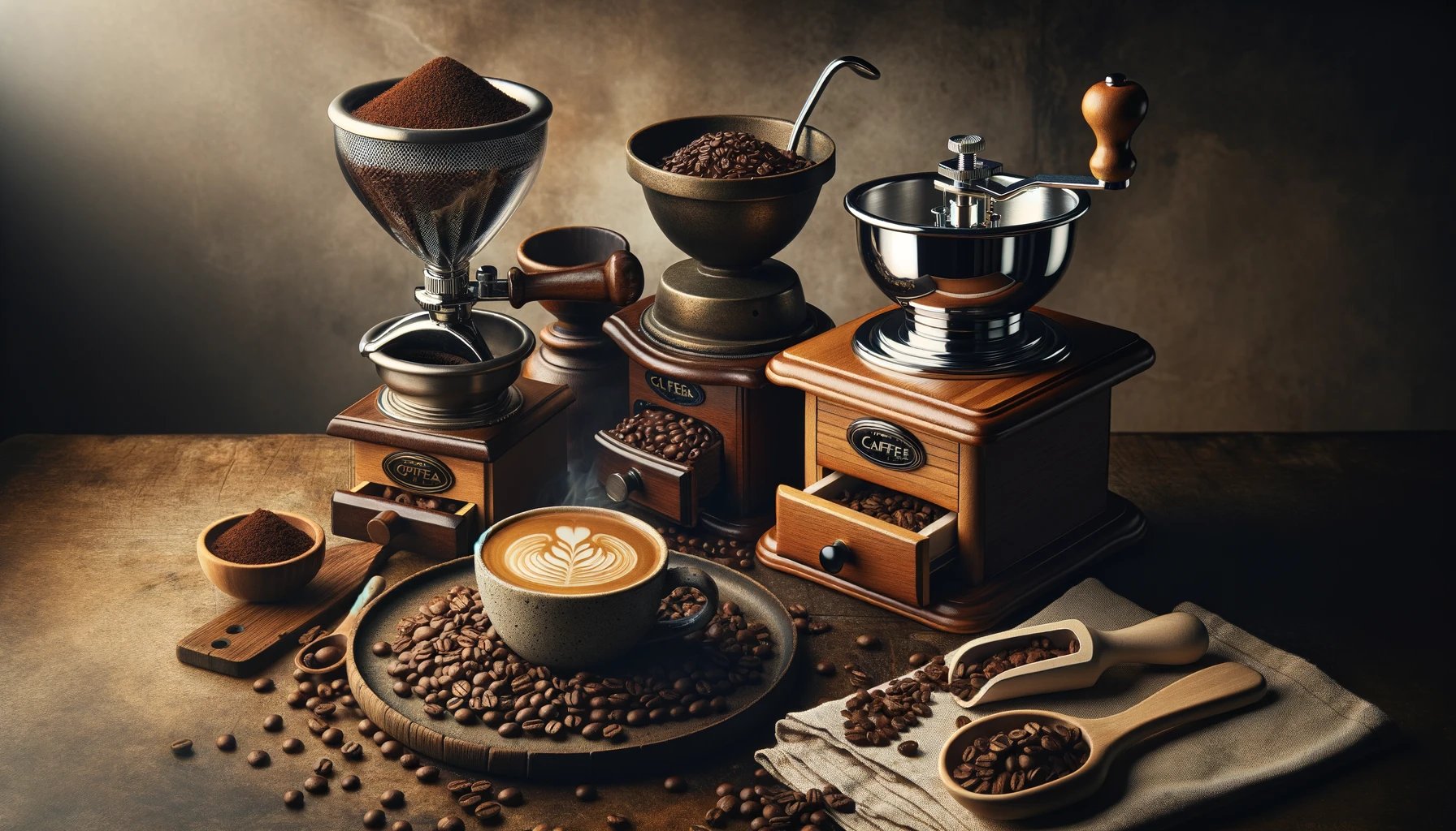 proceso artesanal de preparación de café