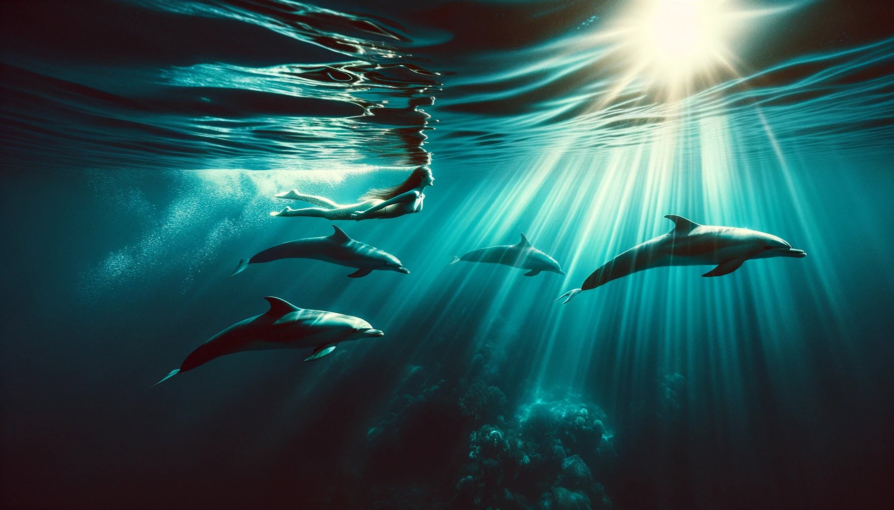 la guía espiritual de los delfines en sueños