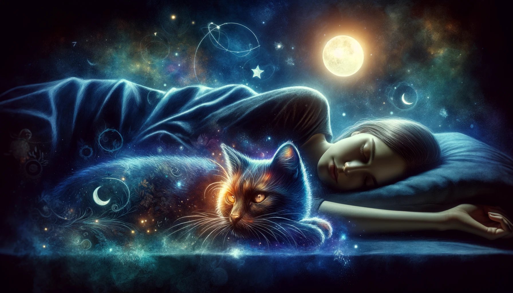interpretación de sueños con gatos negros en la noche
