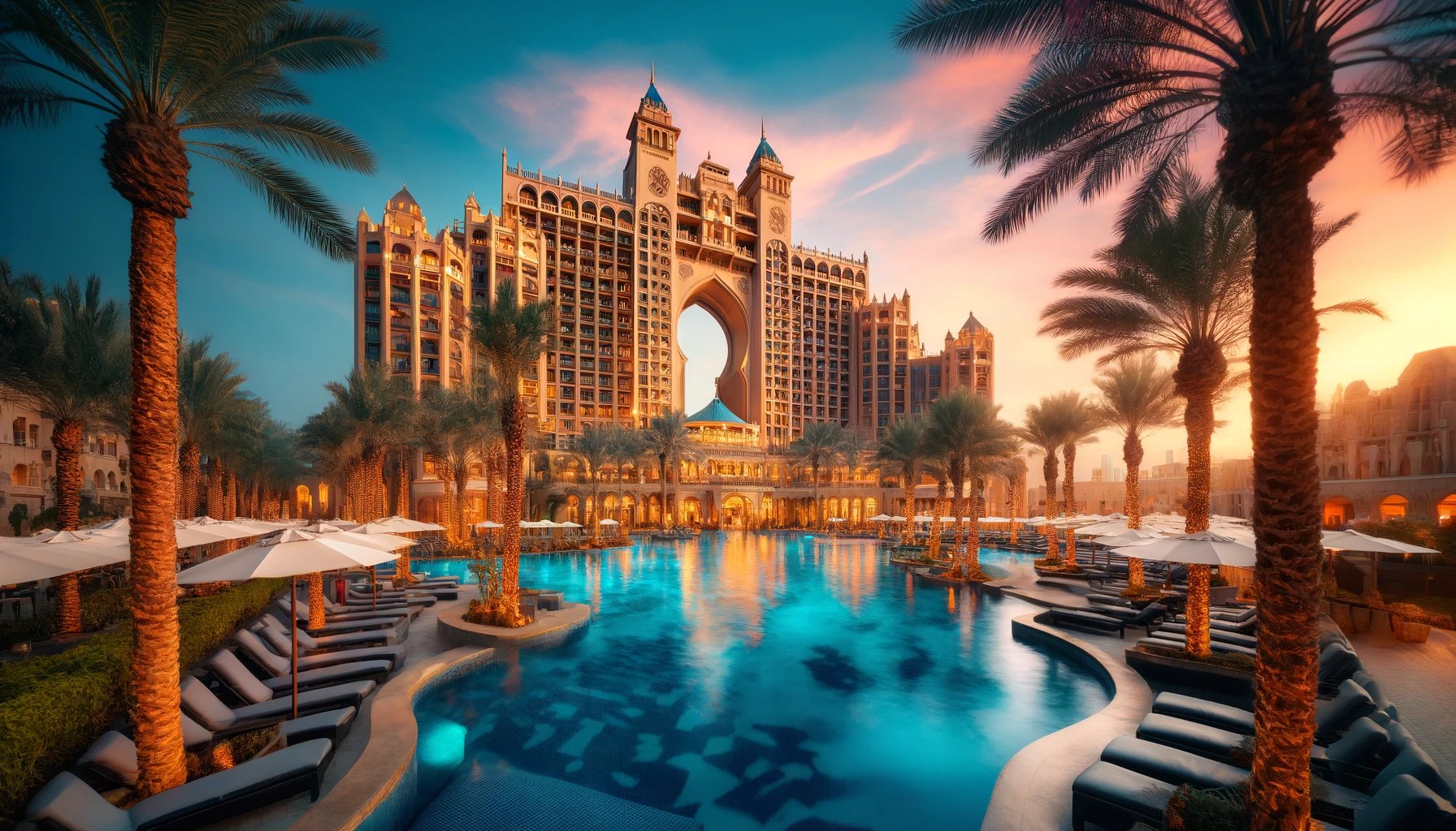 ambiente acogedor en la industria de la hospitalidad de Dubái