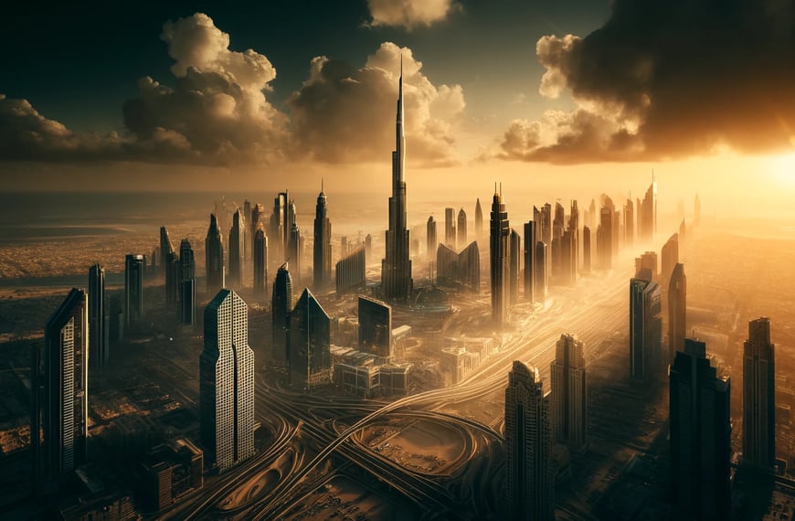 Atardecer Urbano en Dubái