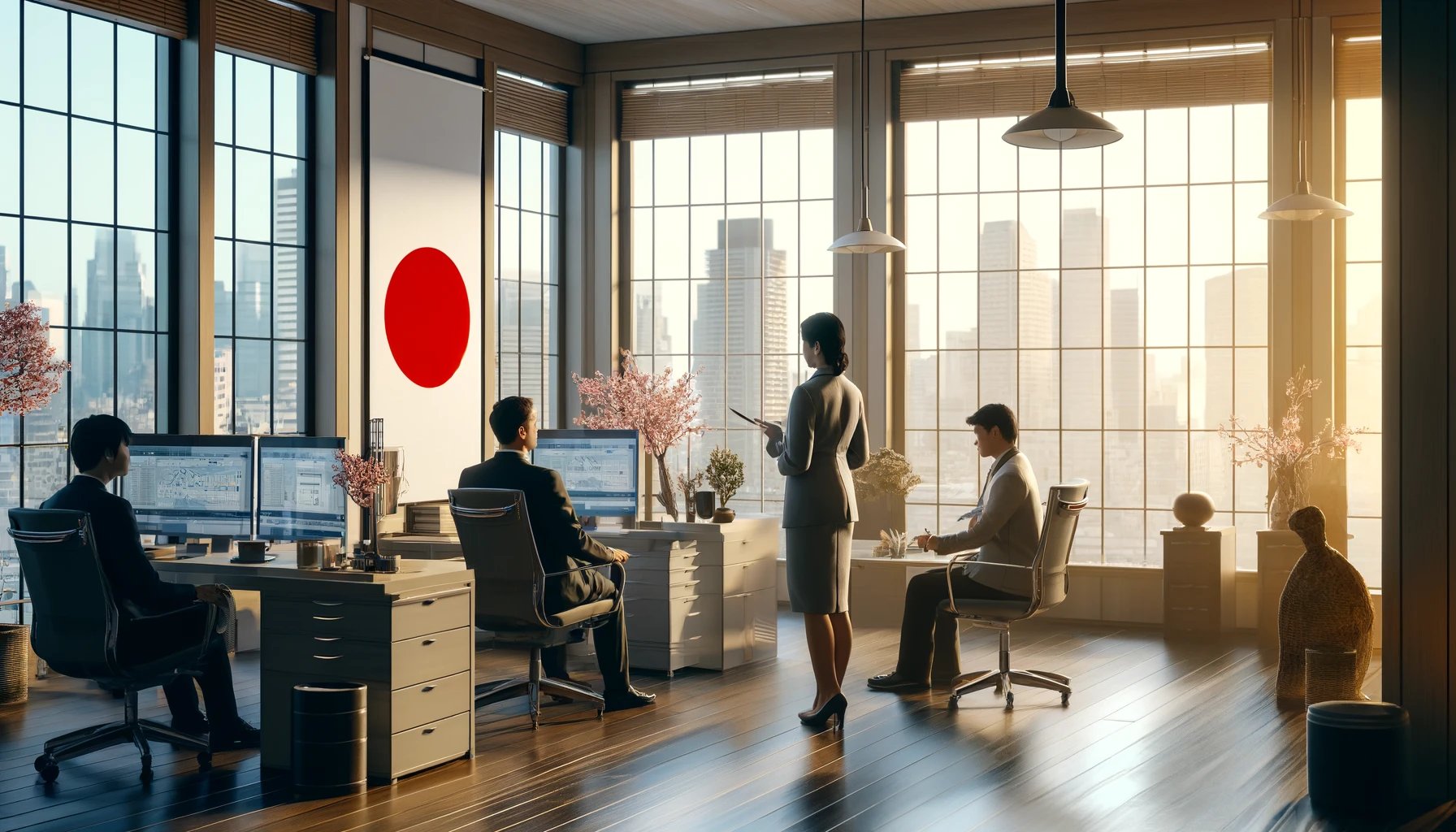 adaptación de extranjeros en oficinas japonesas