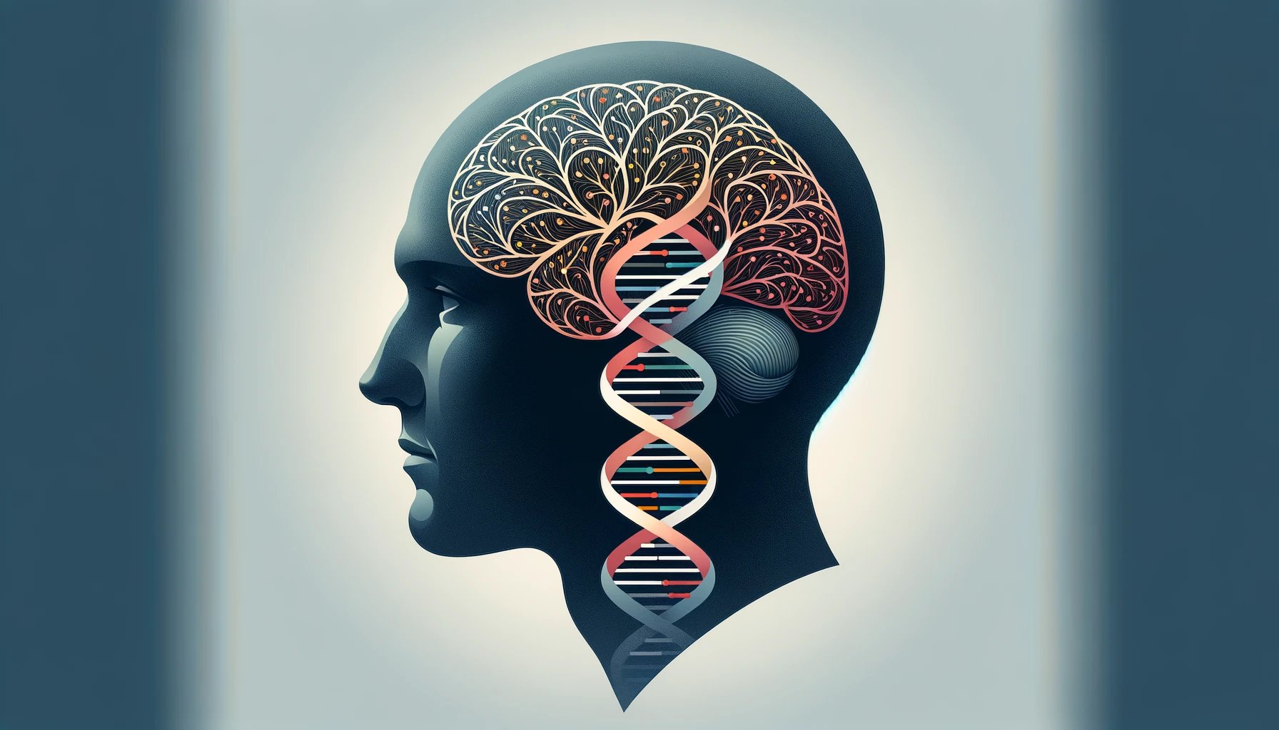 interacción del ADN y la actividad cerebral
