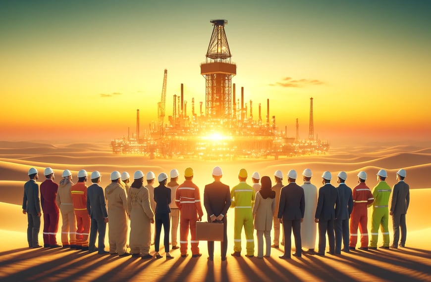 diversidad y futuro en la industria petrolera saudí