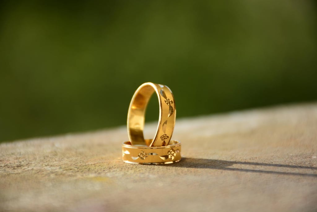 Un anillo de oro