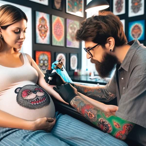¿Es seguro tatuarse durante el embarazo?
