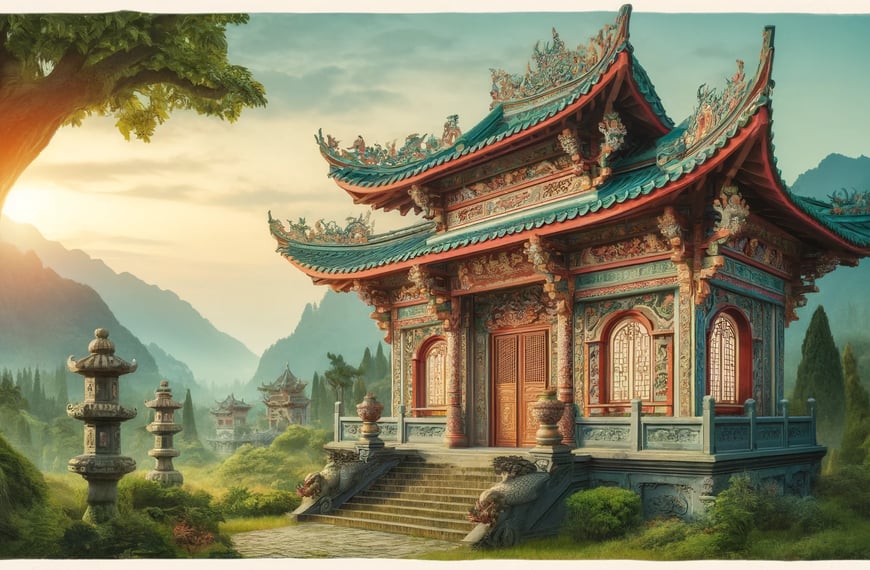 Arquitectura de Templos Taoístas