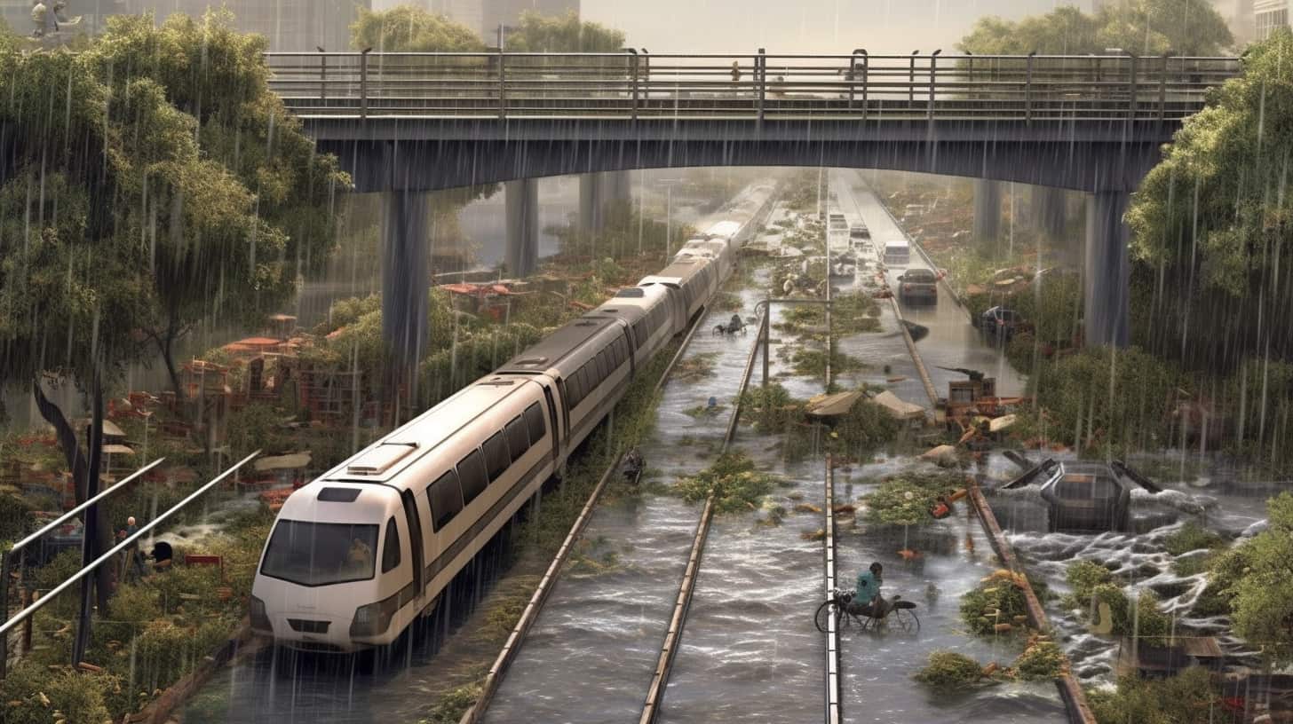 infraestructura transporte cambio climatico