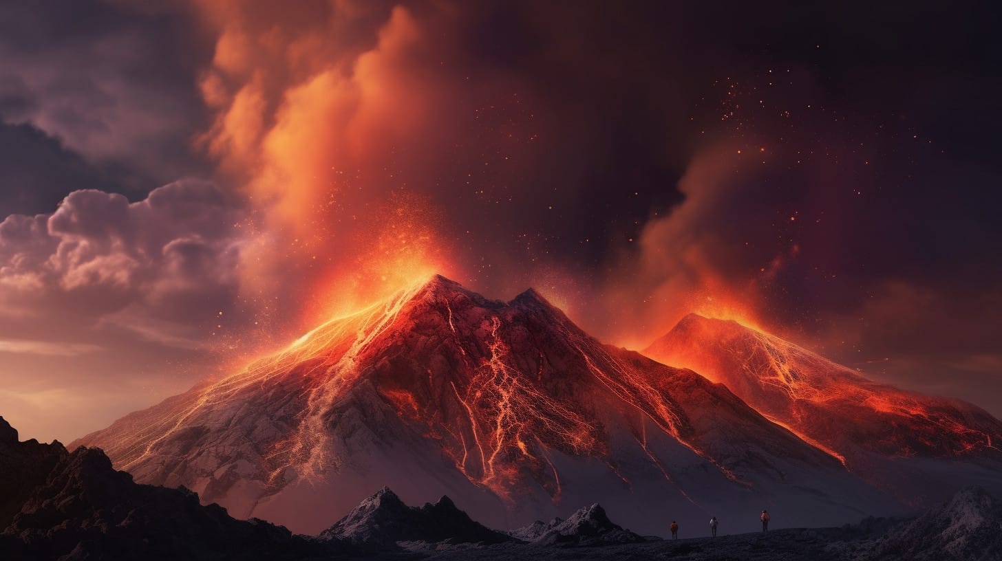 por que hace erupcion un volcan