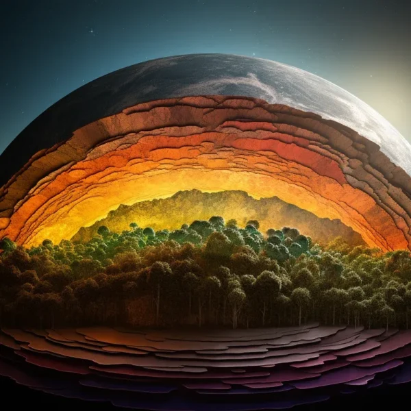 de que esta formada la tierra