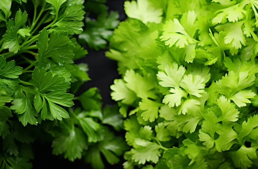 diferencia entre cilantro y perejil