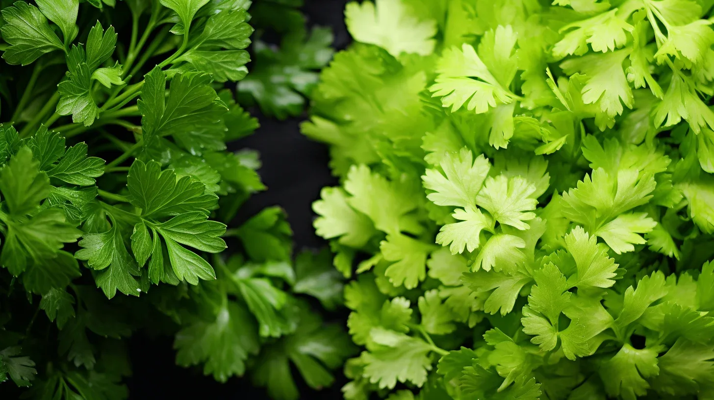 diferencia entre cilantro y perejil