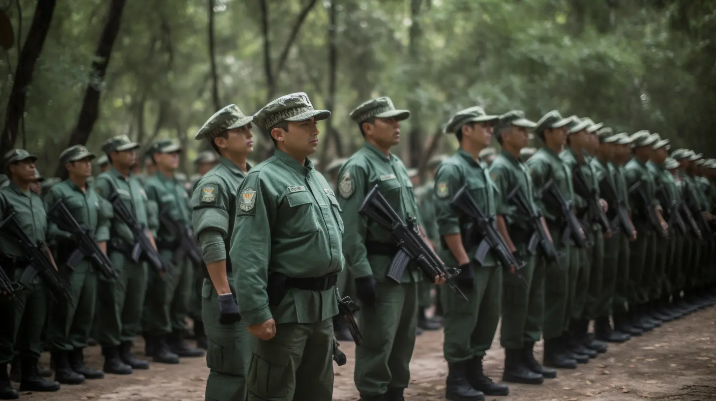 Definición de Guardia Nacional y Ejército en México