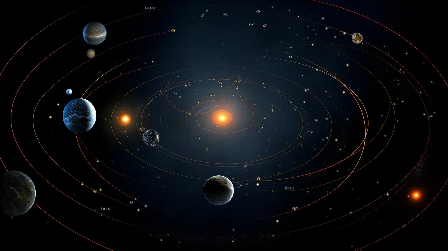 que forma tienen las orbitas de los planetas