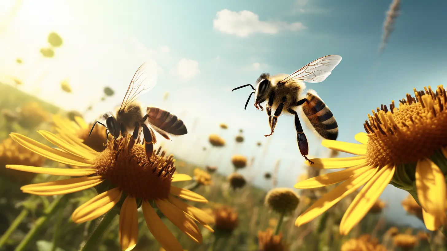 Importancia de las abejas en la polinización y la producción de alimentos