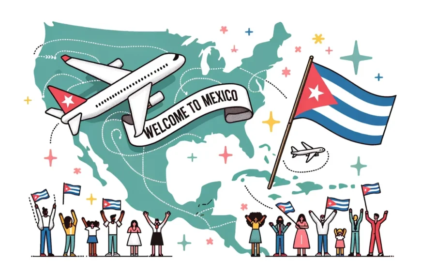 como emigrar a mexico desde cuba