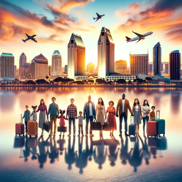 como emigrar a san diego california
