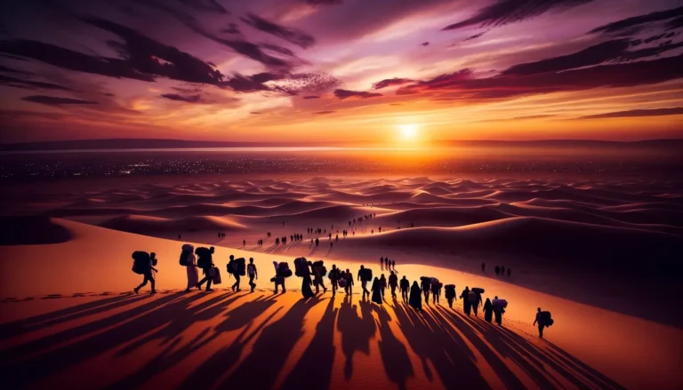 como migran los sirios