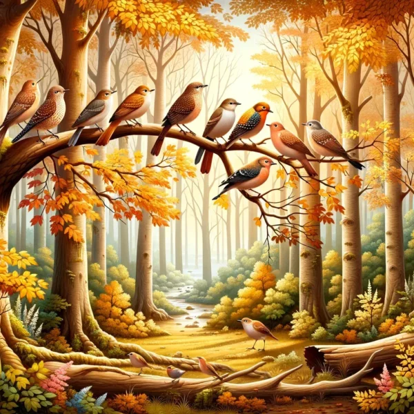 cuando migran los petirrojos