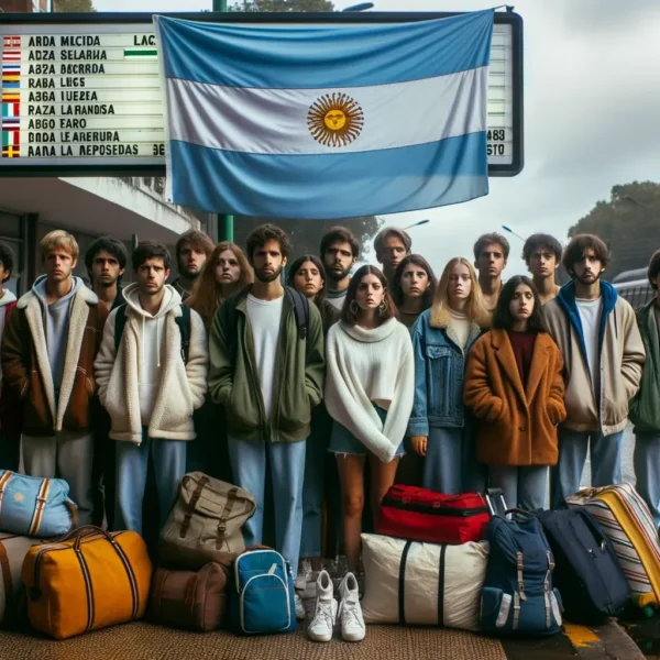 jovenes que emigran de argentina