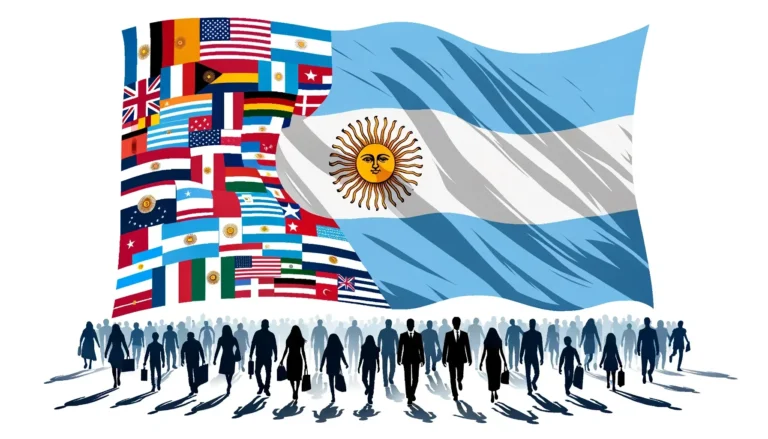 que paises emigraron a argentina