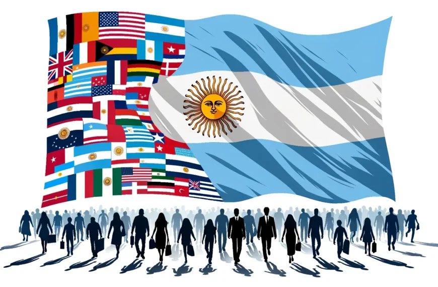 que paises emigraron a argentina