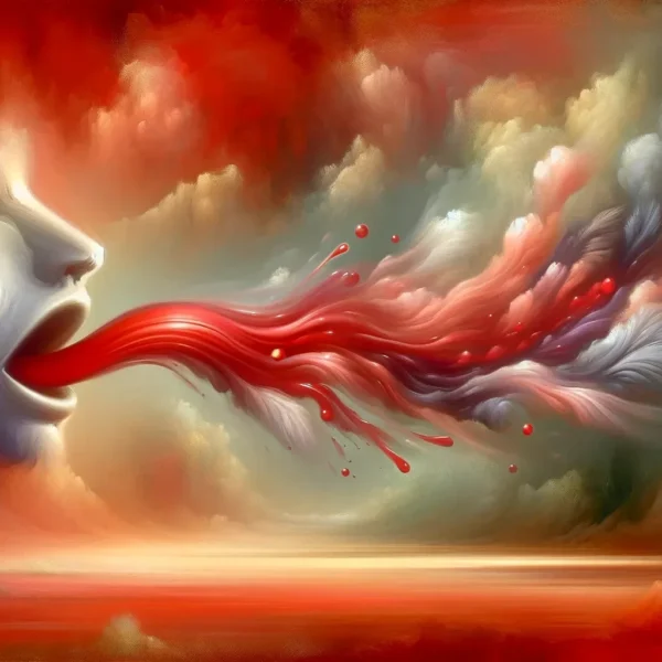 Qué significa soñar con escupir sangre por la boca: Una mirada al simbolismo y la interpretación