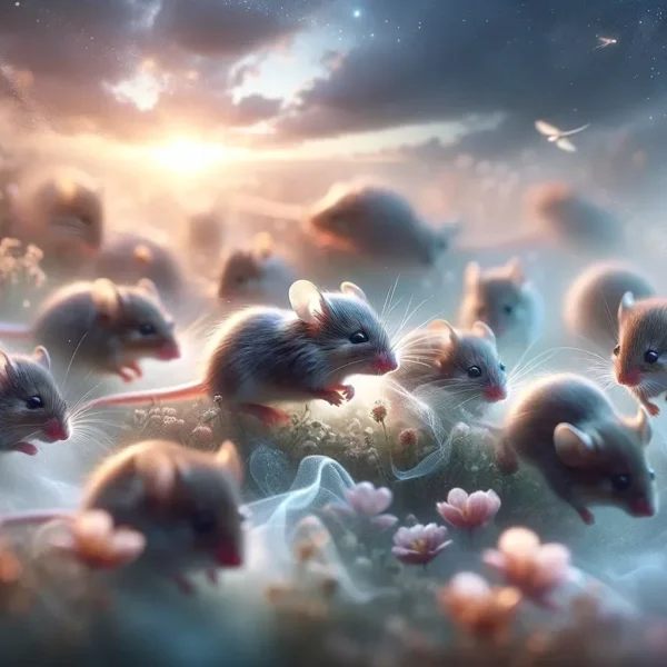 que significa sonar con ratones pequenos corriendo