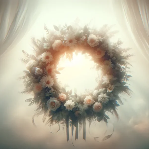 que significa sonar con una corona de flores para difunto