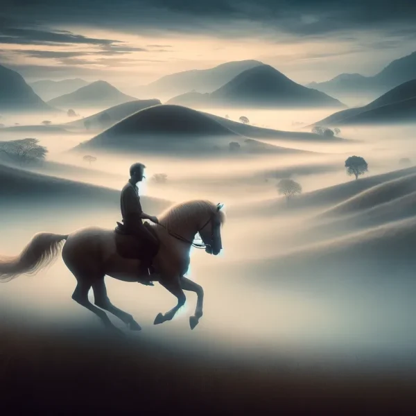 sonar montando caballo