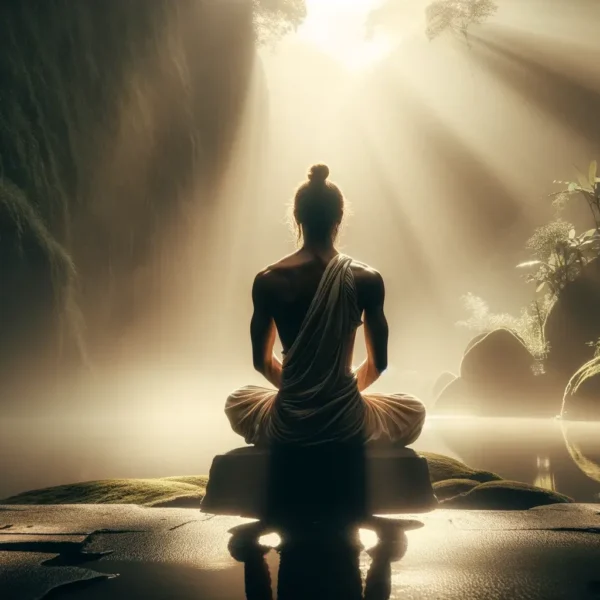 sonar orando de rodillas