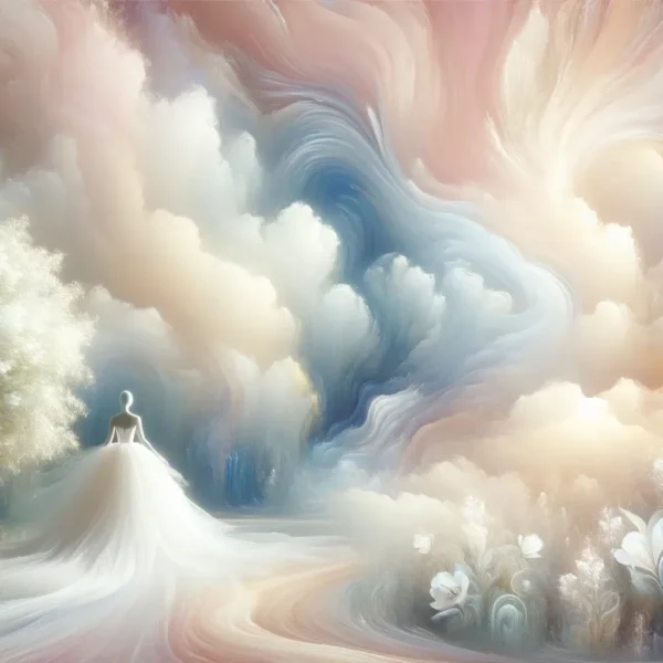 sonar vestida de blanco