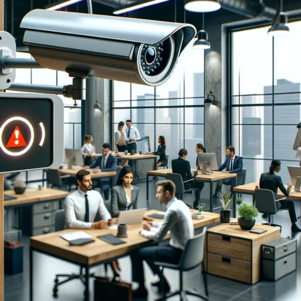 es legal poner camaras con audio en el trabajo