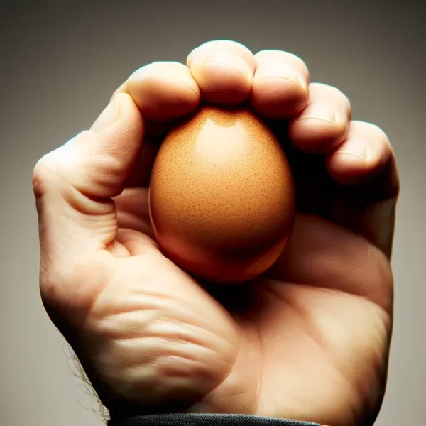 que decir cuando barres con un huevo