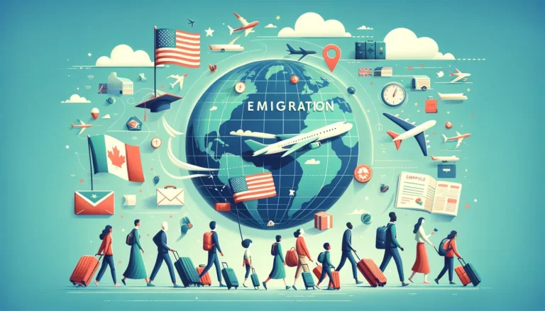 que es emigrar en ingles