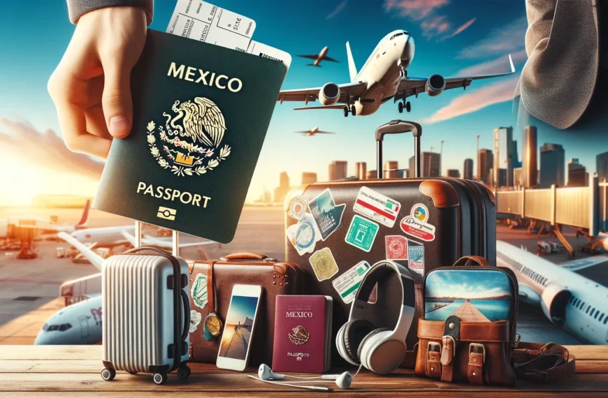 que se necesita para viajar en avion dentro de mexico