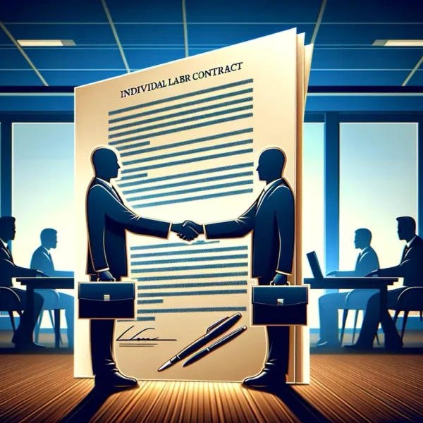 en que consiste el contrato individual laboral