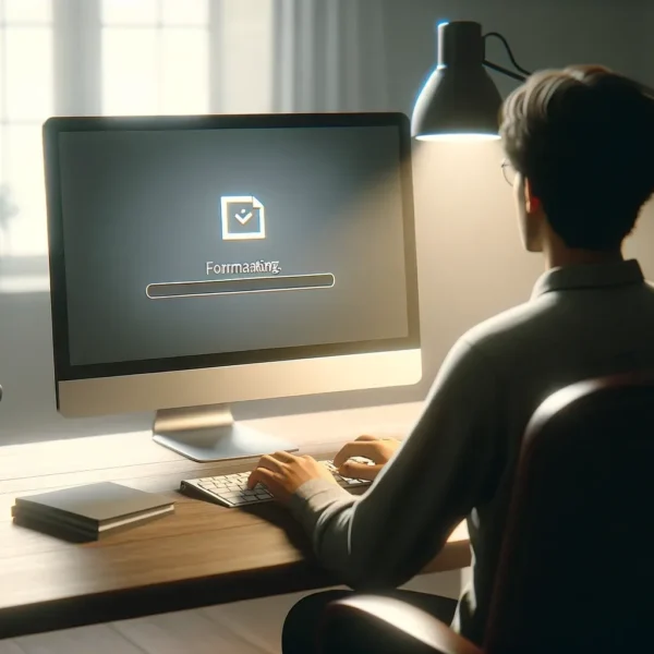 en que consiste el formateo de una computadora