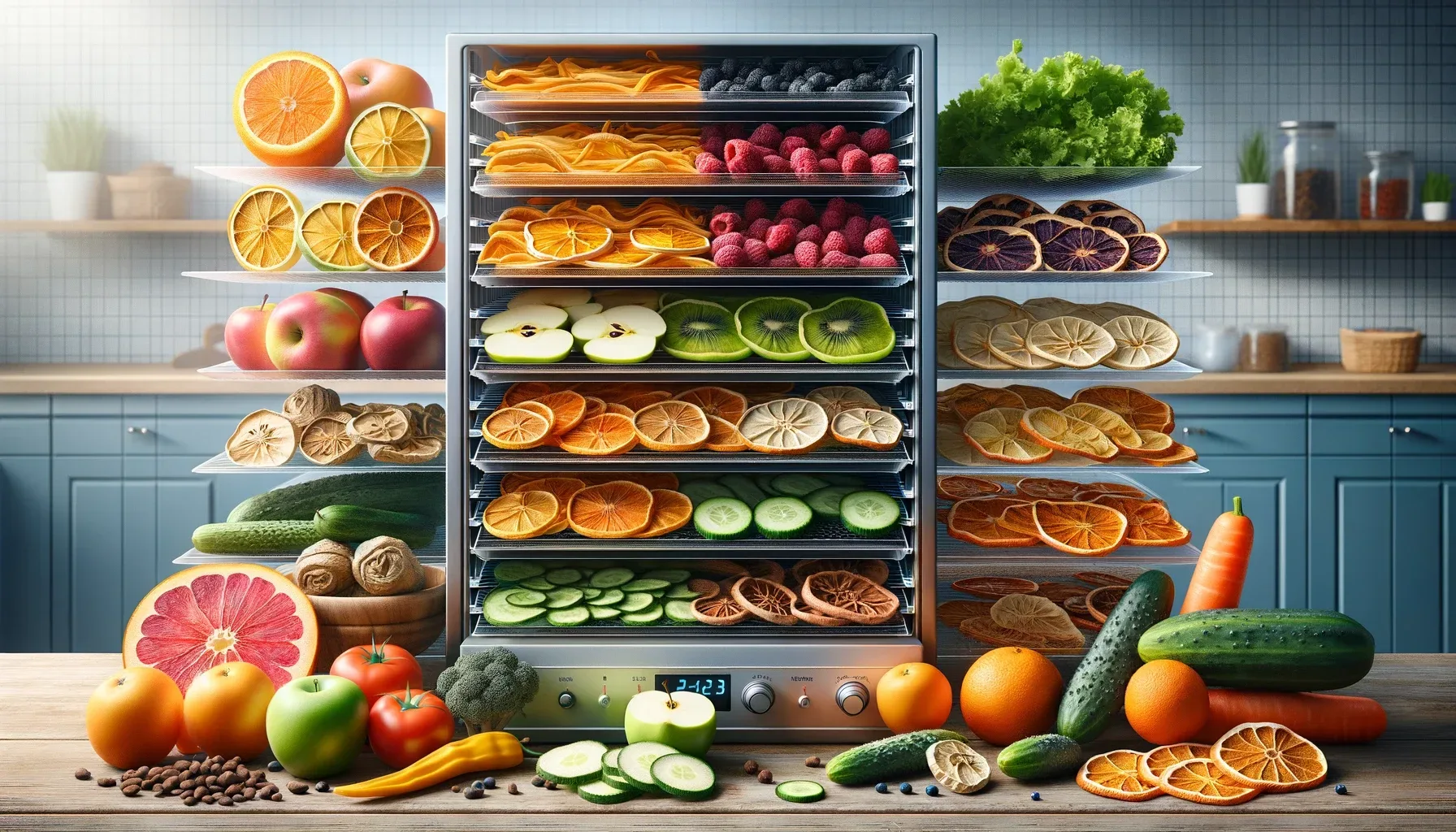 Deshidratar fruta y verdura en casa con un deshidratador de alimentos:  consejos para conservar comida todo el año