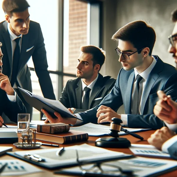 asesoría legal en reunión de empresa