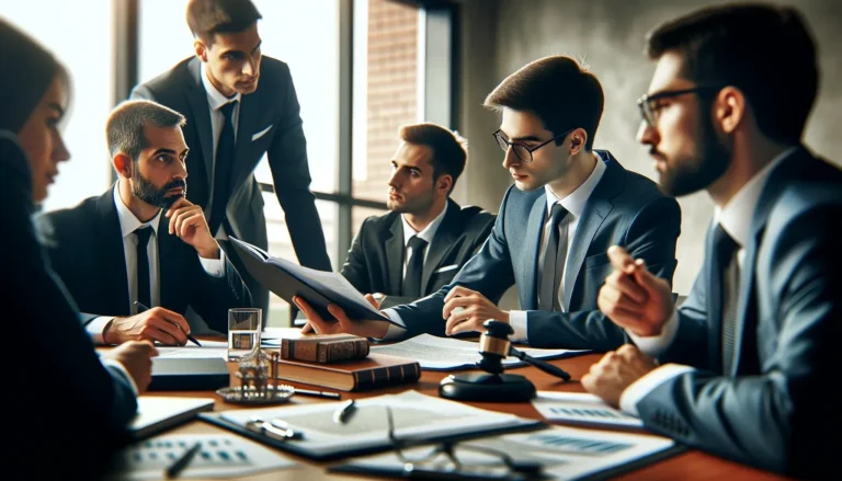 asesoría legal en reunión de empresa