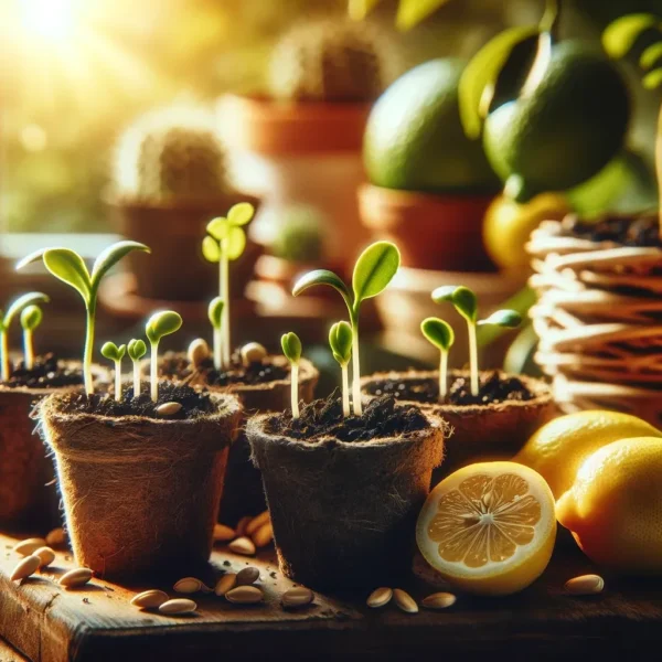 como germinar semillas de limon