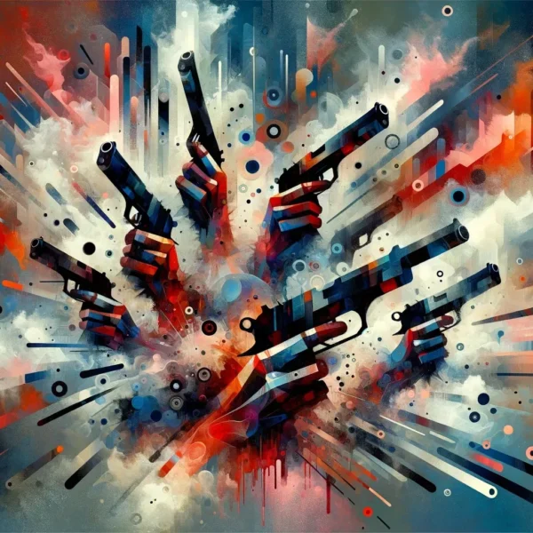 conflicto y tensión en sueños abstractos